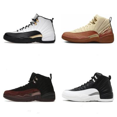 China Jumpman 12 Mens Rubber Basketball Shoes Game Hyper Royal 12s Flu Royal Black Cab Stealth Chiffon Finals Trainers Sports Sneakers for sale