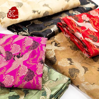 China Shrink-resistant nylon polyester jacquard brocade fabric for pillow case for sale