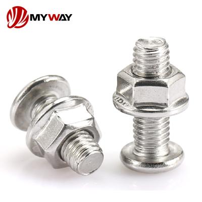 China Heavy Industry Flange Nut Zinc Plated Hexagon Insert Stainless Steel Grade 4 Nickel Plated Hex Nuts M3-M20 Nylon Lock Hex Flange Nut for sale