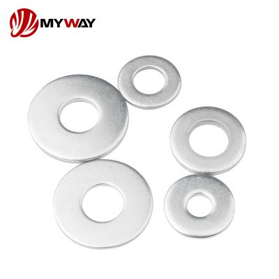 China Split DIN125 GI Flat Washer M3/M5/M6/M8-M20 Large Flat Washer 304 316 Stainless Steel Plain Washers for sale