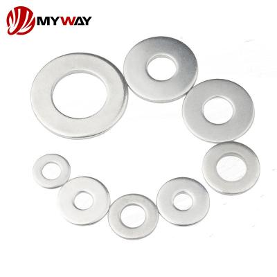 China Split OEM Carbon Steel Zinc Plated Steel Flat Washer Din125A GI Washer Galvanized Flat Washer for sale