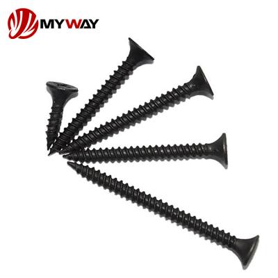 China Flat China High Quality Screws Phosphated Dry Wall Screw Black To Wood Phosphate And Galvanized Drywall Screws for sale