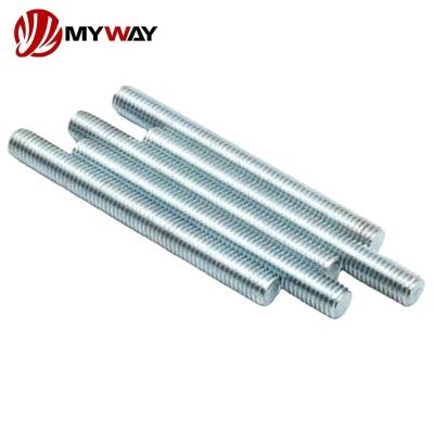 China Healthcare Wholesale Threaded Rod Grade 4.8 M8 M10 M20 Bar Carbon Steel Galvanized Full Thread Stud Bolt DIN975 Threaded Rod for sale