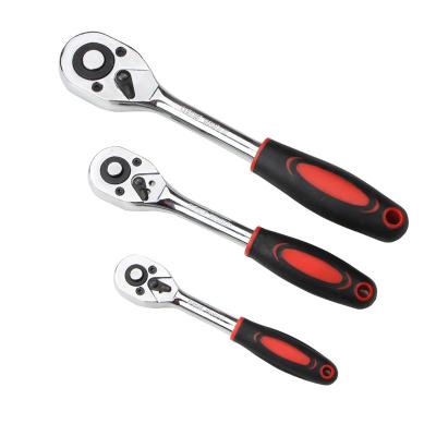 China CS/Cr-V/Cr-Mo/S2 Socket Wrench Bike Torque Mini Bicycle Ratchet Wrench  Hand Tool for sale