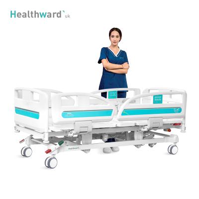 China Commercial Multifunctional Furniture Y8t Healthward Patient Used Foldable Metal ICU Electric Adjustable Hospital Bed Clinic Price Medical Bed for sale