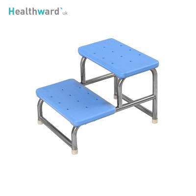 China SKE020-1 Healthward Modern ABS Top Stainless Steel Anti Slip Medical Toe Step Stool for sale