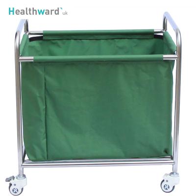 China SKH040 Healthward Modern Wholesale Hotel Trolley Household Hospital Laundry Clean Linen Cart for sale