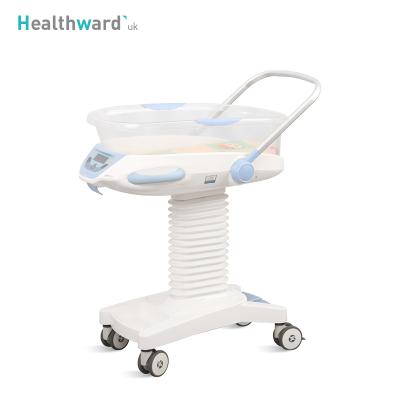 China Commercial Hospital Furniture X01-4 Healthward ABS Plastic ICU Care Infant Hut Hydraulic Multifunction Adjustable Electric Baby Bed for sale