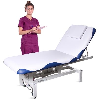 China Commercial Medical Clinic Furniture X26 Healthward 2 Functions Hospital Examination Bed Professional Adjustable Electric Patient Table for sale