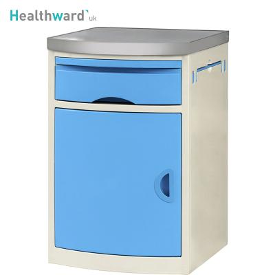 China SKS002-2 Healthward Factory Modern ABS Plastic Hospital Storage Nightstand Locker Bedside Medical Cabinet for sale