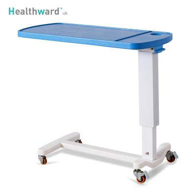 China SKH046-2 Healthward Modern Factory Hospital Department Furniture ABS Mobile Patient Dining Table Plastic Manufacturers for sale