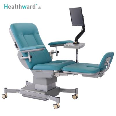 China SKE-170A Healthward 3 Function Modern Professional Adjustable Patient Electric Blood Transfusion Dialysis Chair Manufacturers for sale