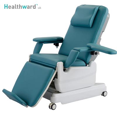 China SKE-120A Healthward Modern Inpatient Chair Multifunctional Blood Examination Electric Dialysis Chair With Casters for sale