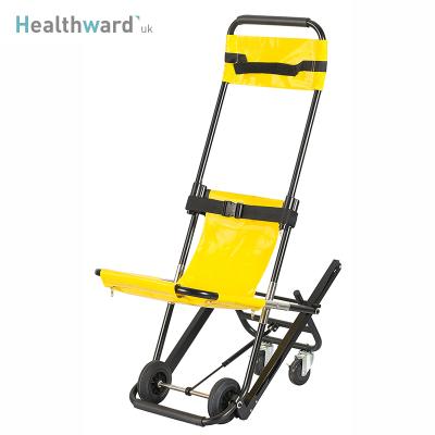 China Healthward SKB1C01-1 Modern Economic Medical Aluminum Foldable Stair Stretcher Manual Disabled Climbing Wheelchair for sale