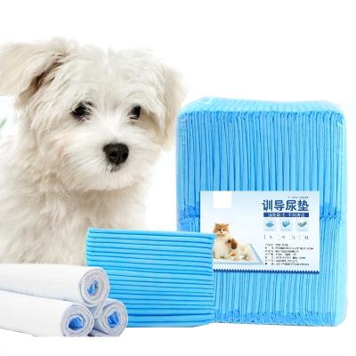 China 100% Customized Viable Size Cotton Pet Toilet Training Pads Disposable Pet Urine Pad For Daily Cleaning for sale