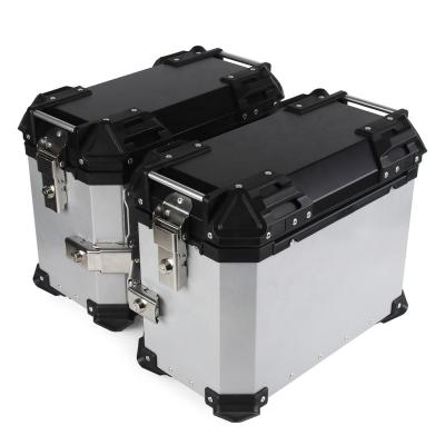 China Bestselling 38l Motorcycle Side Box Overall Waterproof Aluminum Tail Box Rear Case Pannier Case For Motorcycle for sale