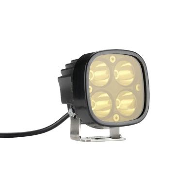 China Hot Selling Yellow And White Dual Drive Color40W LED Light Universal Fit For Motorcycle Tractor LED Work Light L4Z for sale