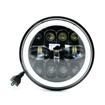 China Best Season Auto Lighting Deals 7 Inch Car Led Headlight High Low Beam For Car / Motorcycle for sale