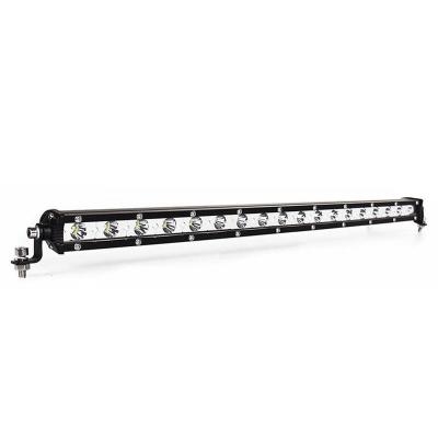 China Slim led light bar 54W headlight tractor drive lights 24v suv parts slim car suv accessories for sale