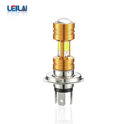 China Automotive led headlight in current super bright waterproof 12v 24v 36v 80v H4 led headlight bulb for motorcycle car for sale