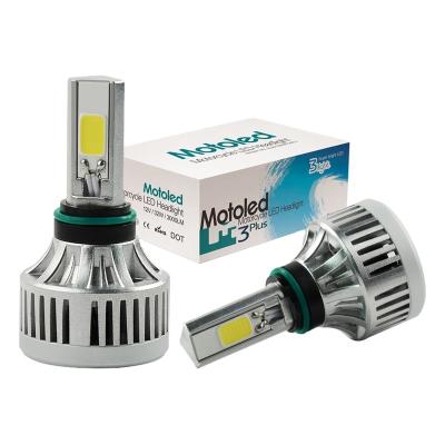 China Motorbicyle M3plus H4 Led Motorcycle Scooter Bulb Motorcycle H4 Led Motorcycle Headlight Moped Bulbs Moto Accessories 4000lm for sale