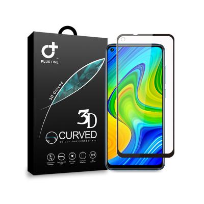 China fashion & 2020 Simple Manufacturer Factory Wholesale Bubble Free High Transparency 2.5D Tempered Glass Screen Protector For Redmi Note 9 for sale