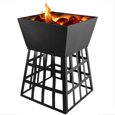 China Easily Assembled Outdoor Support Customization Fire Pit Metal Fire Pit for sale