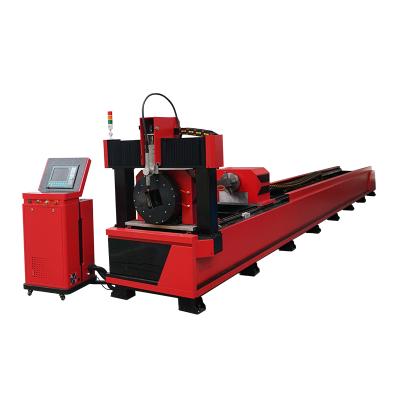 China Rotary Chuck Jiaoda Fangling Controller CNC Plasma Tube Pipe Cutting Machine Pdf Plasma Cutter For Sale for sale