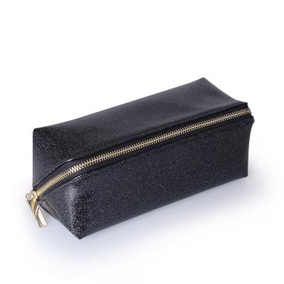 China New Style Durable PU Make Up Pouch Small Zipper Storage Bag Smooth PU Cosmetic Bag For Girls for sale