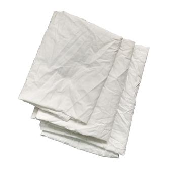 China Strong Oil Water Absorbency Factory Direct Sales Workshop Wiping Pieces Regular Size Sheet Cotton Cut White Cloths for sale