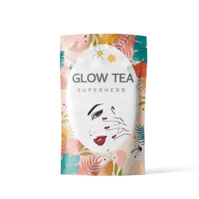 China Glow Low Fat Herbal Tea Detox Smooth Skin Good For Women Anti Aging Private Label for sale