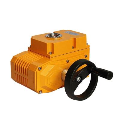 China 110V/220V/380V AC On/Off And General Regulation Type Valve 90 Degree Rotary Explosion Proof Electric Actuator With Motor for sale