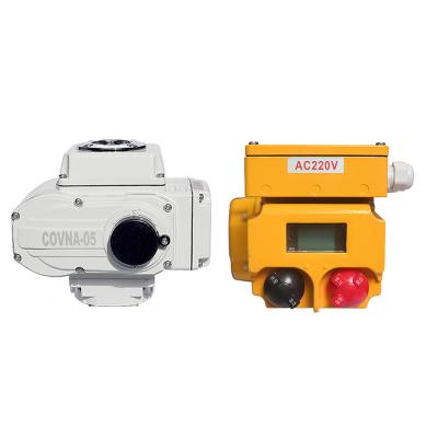 China General COVNA 90 Degree DC 12V/24V Rotary Electric Actuator With Limit Switch For Ball Valve for sale