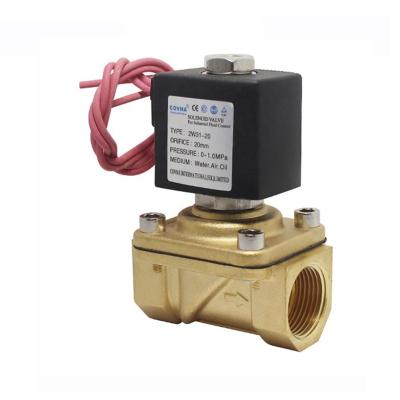 China COVNA 12v 24v DC 220v 2 Way 2W31 General Electric Low Pressure Water Air Solenoid Valve For Water for sale