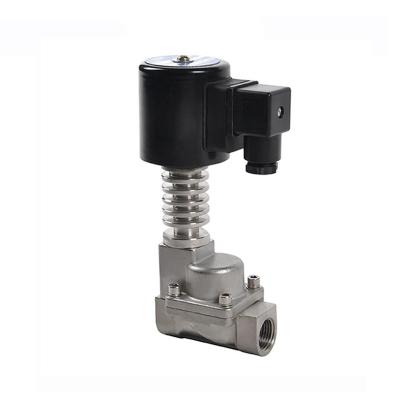 China General COVNA 1/2 Inch Piston Stainless Steel Normally Closed Oil Vapor High Temperature Solenoid Valve for sale