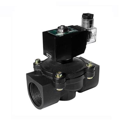 China COVNA 1/2 Inch DC12V General Plastic Low Pressure Anticorrossion PVC Water Solenoid Valve for sale