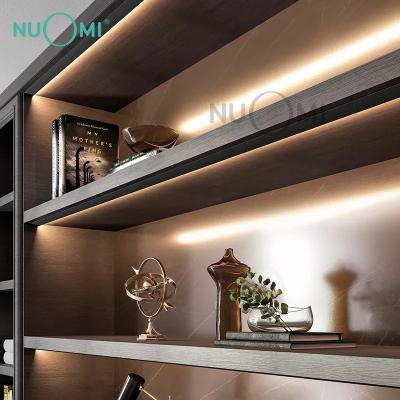 China Mid Century NUOMI Under Cabinet Lighting Strips Aluminum Profile Led Aluminum Cabinet Led Light Bar For Seated Class for sale