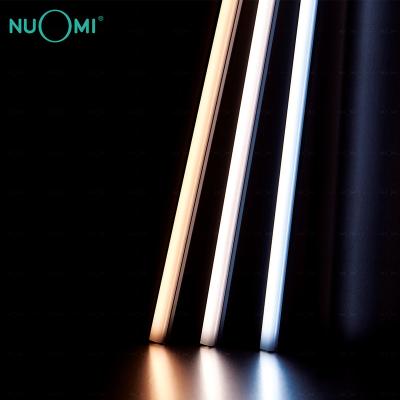 China Bright and Stylish Built-in Ultra-narrow Built-in Temperature LED Color Lamp Cabinet Light Guide NUOMI Ares Series Indoor Adjustable Light Bar for sale