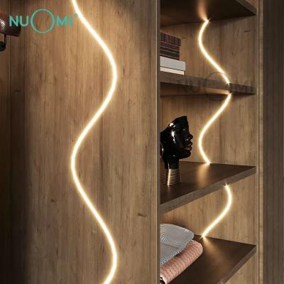 China Minimalist NUOMI Cabinet Light Aluminum Profile Can Be Cut Silicone Light Lead Strip For Led Strip Lighting for sale