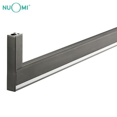 China NUOMI Fabric Rail Profile Light Home Indoor Lighting Aluminum Smart Rail Wardrobe Led Smart Sensory Lights for sale