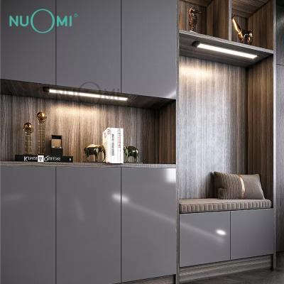 China NUOMI Minimalist Adjustable Wired or Smart Wireless Light Color Temperature Led Motion Sensor for Cabinet or Wardrobe Lighting for sale