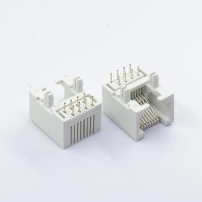 China Hot Sale Telephone Port 1X2 Unshielded Connector RJ11 Jack 6P6C for sale