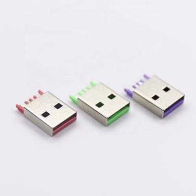 China 180 Degree Hot Selling High Speed ​​Colorful Small Part PCB Micro Usb for sale