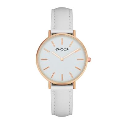 China Water Resistant Women Watches White Watches For Ladies Rose Gold Or Silver for sale