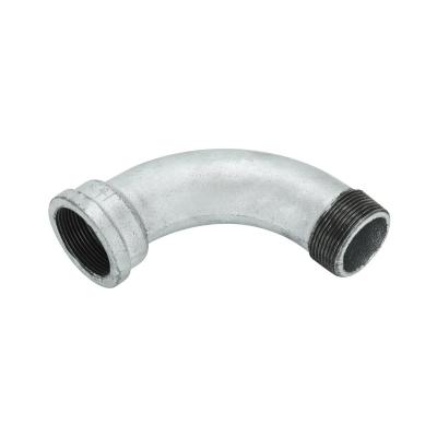 China Pipe Lines Connect Malleable Iron Pipe And Tube Parts Metal Tool Elbow Pipe Fitting Custom Bending Galvanized Long Finishing Made In China for sale