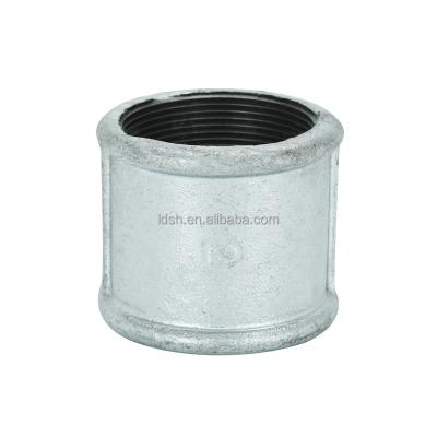 China Pipe lines connect high quality galvanized malleable iron coupling reducer pipe coupling joint fittings sleeve sockets made in china for sale