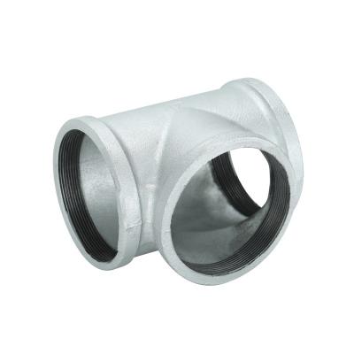 China Pipe Lines Connect China Manufacturer Performance Adjustable Pipe Tee Coupling Fitting Valve Threaded 3 Way Cross Pipe Fittings for sale