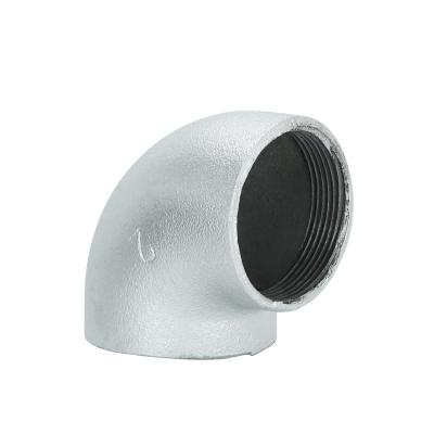 China Pipe Lines Connect Wholesale Galvanized Black Malleable Iron Electrical Conduit Elbow 90 Degree Elbow Pipe Fittings for sale