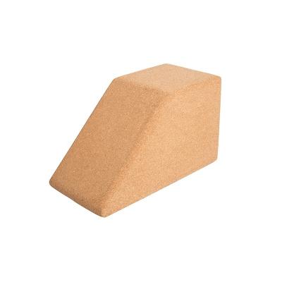 China Eco-friendly Recycled Cork Yoga Block Color Eco-friendly Material Custom Wood Bricks Eco-friendly High Quality for sale