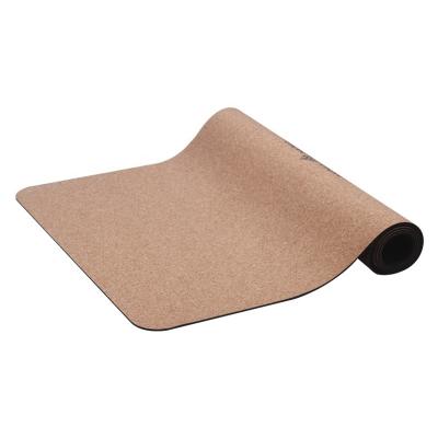 China Erercise Factory Price Cork Yoga Mat Cork Yoga Mat High Quality Natural Rubber for sale